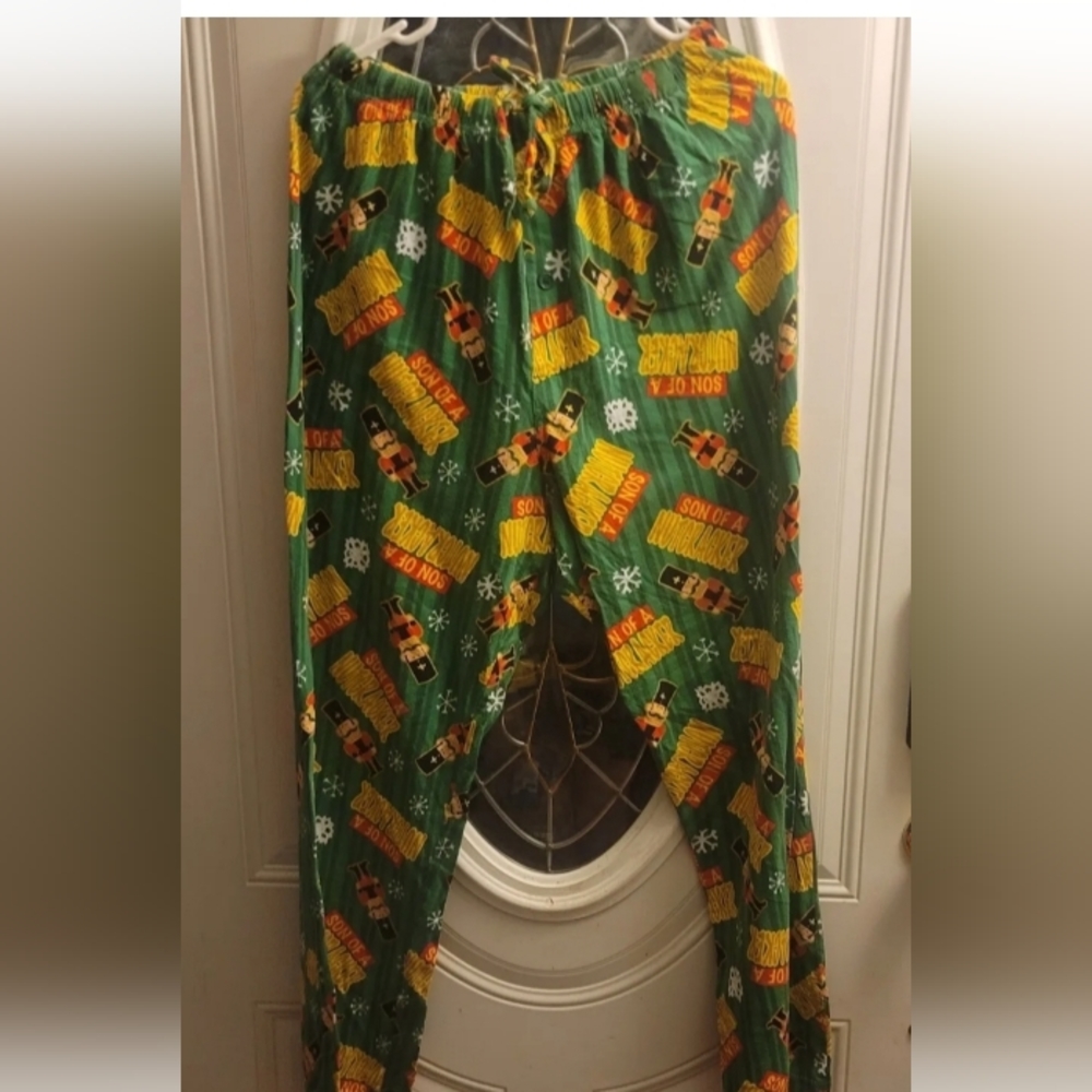 EUC Unisex ELF Movie Son Of A Nutcracker Pajama Lounge Pants XL